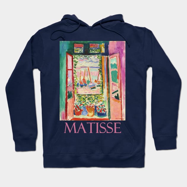 The Open Window by Henri Matisse Hoodie by Naves